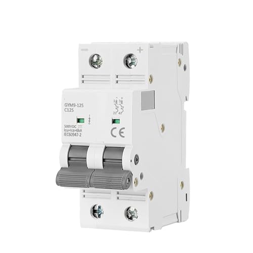 Disjoncteur DC 500V 80A pour stopper les courts-circuits et protéger les onduleurs solaires