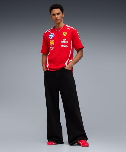 PUMA Scuderia Ferrari F1 2026 Charles Leclerc T-Shirt - Rot - L – Ansicht 3