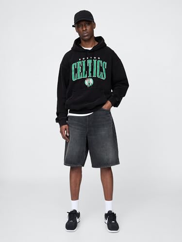 Image of GAP Men's X Nba Graphic Logo Hoodie Sweatshirt