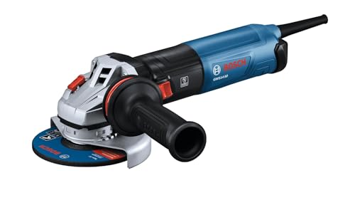 BOSCH GWS14-50 5 In. Angle Grinder | Compact, Powerful 13-Amp...