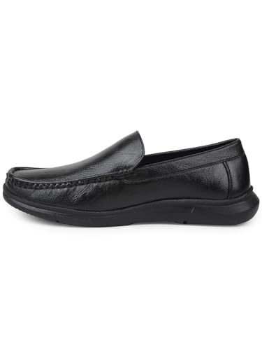 Image of Liberty Healers VSL-3 Non Lacing Formal Loafers for Men with EVA Sole | Comfortable Outsole and Lightweight | Cushioned Footbed | Suitable for Office