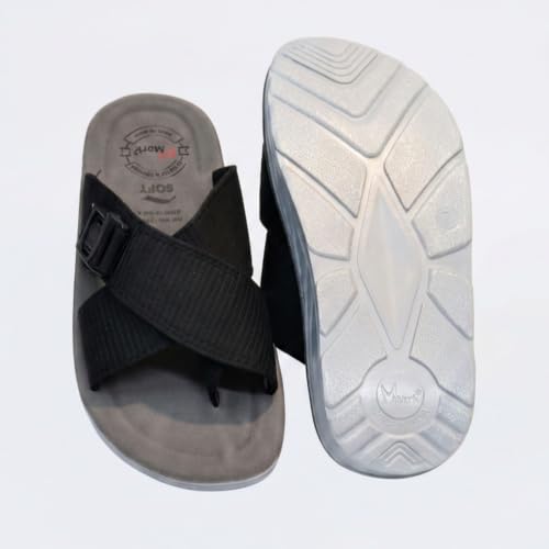 Image of mark Men's Orthopedic Soft Cushion Arch Support Cross Belt Chappals