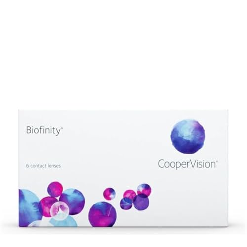 Biofinity Monatslinsen weich, 6 Stück / BC 8.6 mm / DIA 14.0 / -4,75 Dioptrien