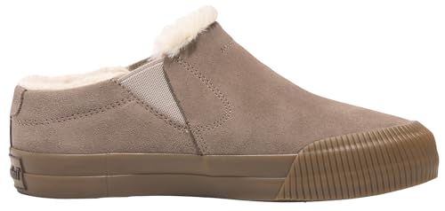 Timberland Timberland Women's Skyla Bay 2.0 Low Warm Lined Sneaker, Taupe Suede, 9 Medium