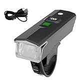 Emballage du produit : l'emballage contient un phare de vélo, un câble de charge de type C, une sangle de fixation, facile à installer, pour répondre aux différents besoins des cyclistes.