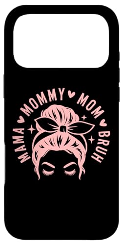 Mama Mommy Mom Bruh Funny Trendy Mom Life Design �X�}�z�P�[�X iPhone 17 Pro Max �p