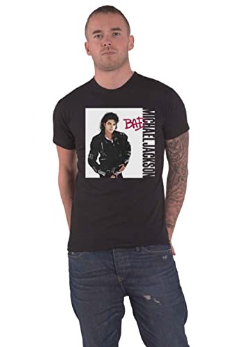Michael Jackson T Shirt Thriller Pose Logo Official Mens Black M