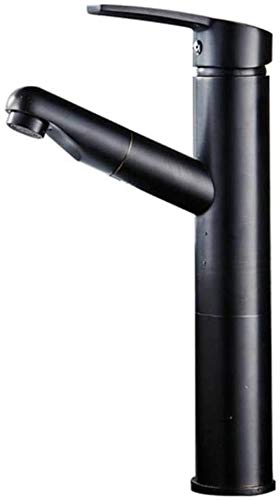 MIFAN Messing Bad Wasserhahn schwarz Waschbecken Wasserhahn Vintage Küchenspüle Wasserhahn Messing Wasserhahn Waschbecken Stand Mixer Wasser Bronze