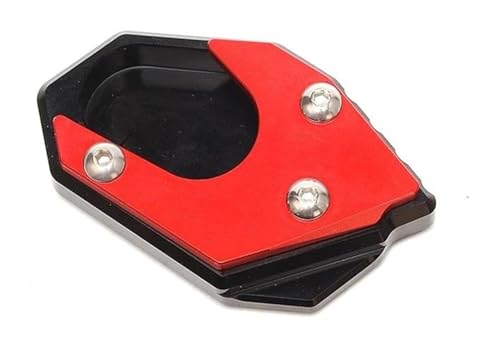 Plaque agrandisseur béquille moto KYMCO Xciting 400 250 Downtown 300i 350i rouge