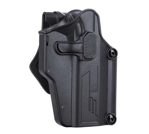 OWB Gun Holster Compatible with Sig Sauer P226 Legion, P226 Nitron/P226 MK25 Full Size, Adjustable Cant & Retention - Right Handed