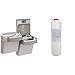 Elkay LZSTL8WSLP Enhanced EZH2O Bottle Filling Station, & Versatile Bi-Level ADA -Cooler, 39.50 x 19.00 x 36.75 inches & 51300C WaterSentry Plus -Replacement -Filter (Bottle Fillers)