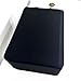 MeevrgR Printer Dust Cover Waterproof Oxford Cloth, Elastic Drawstring Metal Buckle Snug Fit for Inkjet Laser-Printers, Black