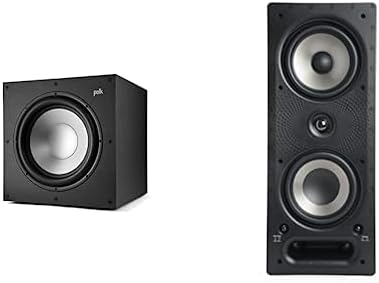 Polk Audio Polk Monitor XT12 Powered Sub - 12" Dynamic Balanced Woofer & 100W Class A/B Amplifier 265-RT 3-Way in-Wall Speaker