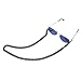 Ymiko Acrylic Eyeglass Chain, Fashionable Glasses Holder Necklace with Material, for Sunglasses Reading Sports Daily Use