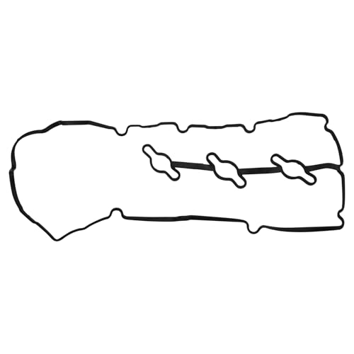 Image of TRQ Right Valve Cover Passenger Side Compatible with 2006-2011 Hyundai Azera 2007-2008 Entourage 2007-2009 Santa Fe 2006-2010 Sonata 2007-2012 Veracruz Kia Amanti 2009 Borrego Sedona Sorento