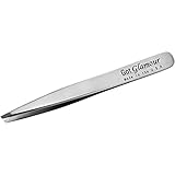Got Glamour Micro Slant Tweezer, Stainless Steel, Professional Series