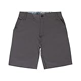Mossy Oak Men's Standard Stretch Golf Shorts Dry Fit, Charcoal, Large
