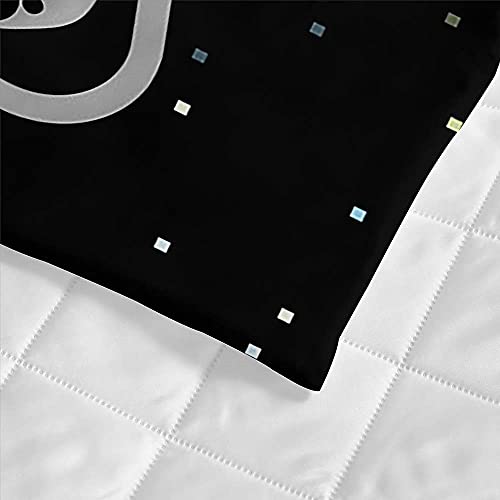 Jeté de lit microfibre doux avec imprimé 3D jeu mignon Chickw1 - 5