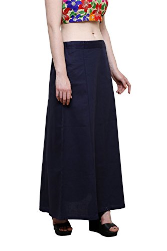 Image of Pistaa's combo of Women's Cotton Best Plain Solid Indian Readymade Inskirt Saree petticoats