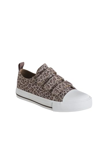 VERTBAUDET Baskets scratchées Toile imprimée Enfant Beige imprimé 32