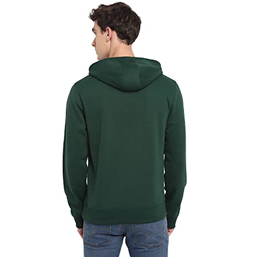 Image of Deniklo Mens Polyester Hooded Neck Sweatshirt