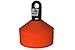 Disc Cones - Set of 50 Orange With Carrier by America Kicks
