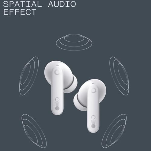 Image of Compatible Earbuds for Nothing Buds with Active Noise Cancellation HD Sound Touch Control & Long Battery Life (White)