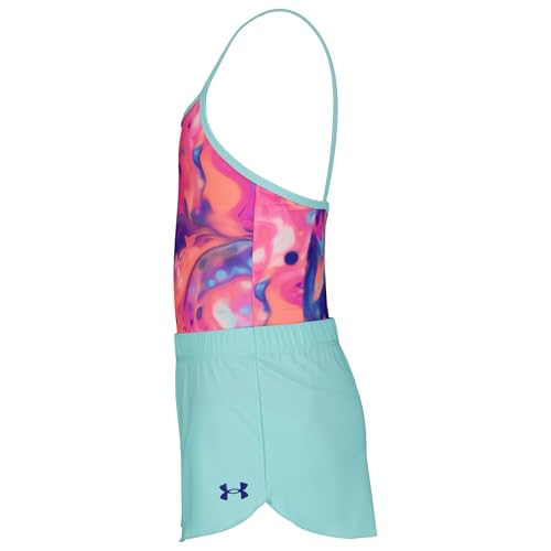 Image of Under Armour Girls' One Piece Swimsuit, UPF 50+ Sun Protection, Quick Drying Bathing Suit