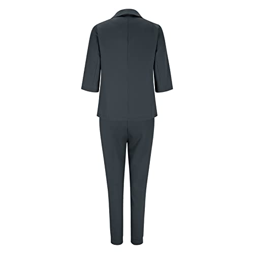 Pantalon tailleur 2 pieces femme fini l'inconfort au bureau en taille XL