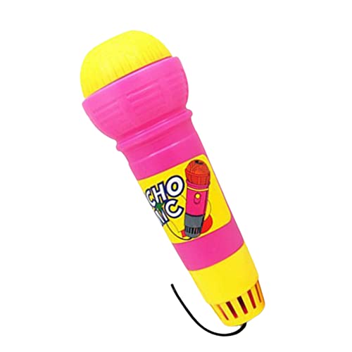 PW TOOLS Giocattolo Microfono Senza Batteria - Giocattolo per Microfono con amplificazione vocale,Giocattolo del...