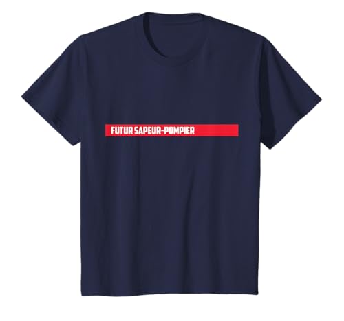Futur Pompier Enfant, Un Cadeaux pour Enfants Fan de Pompier T-Shirt