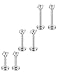 Jstyle Jewelry 316L Stainless Steel 16G 3mm CZ Labret Monroe Nose Piercing Lip Rings Studs Helix Tragus Ear Piercings 2-6 Pcs 6mm 8mm 10m Bar Length 3 Pairs