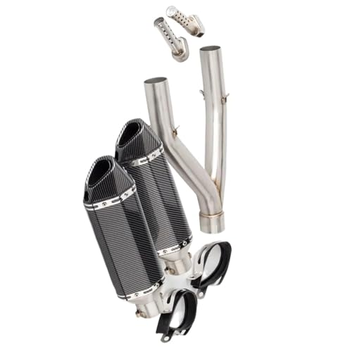 Tuyau de liaison moto pour Aprilia Dorsoduro 750 de 2008 à 2016 avec DB Killer