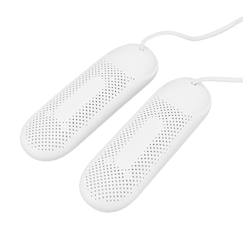 Natudeco Asciugascarpe per Uso Domestico Asciuga Scarponi Elettrico Asciugatore per Deodorante elimina l'umidità e l'odore Asciuga Scarpe per Calzini Scarponi da Sci(Spina UE)