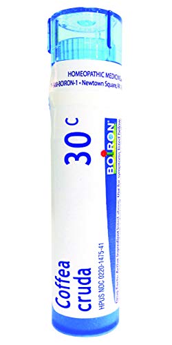 Boiron Boiron Homeopathic Medicine Coffea Cruda, 30C Pellets, 80 Count Tube (Pack of 5)