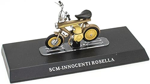 Leo Models Magmot037 - Ciclomotore Scm Innocenti Rosella Giallo E Or- Scala 1:18