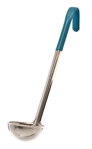 Browne 6 oz Stainless Steel Color-Coded One-Piece Ladle