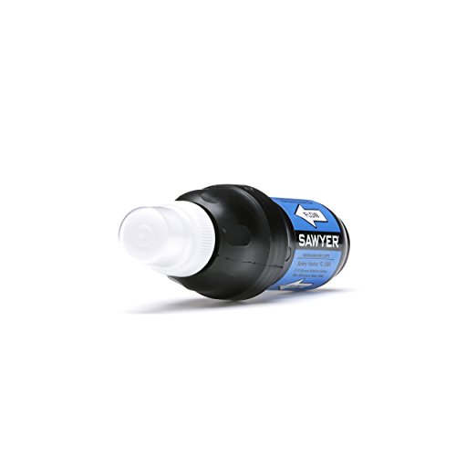 Product Image 14: Sawyer Products SP129 Squeeze Water Filtration System w/ Two Pouches,Black/Blue