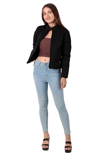 Image of Brazo Cotton Women's Crop Winterwear Jacket - Stylish, Warm, and Comfortable for Ultimate Winter Protection