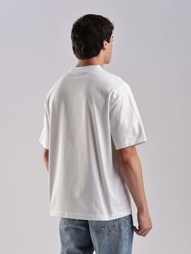 Image of Embroidered Logo Relaxed-Fit Cotton T-Shirt