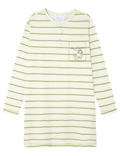 Women'secret Short Nightdress Multilicense Pause Garfield Camisón, Blanco, L para Mujer