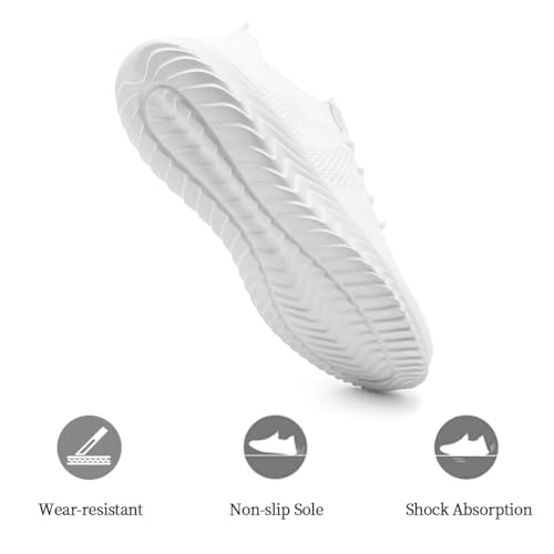 Image of Womens Shoes Running Walking Sneakers Slip On Sport Outdoor Casual Tennis Workout AthleticGym Shoes Lightweight Comfortable Fashion Fitness Shoes