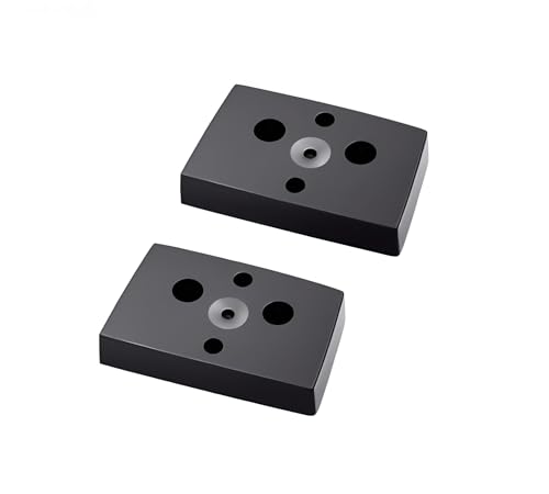 Motorcycle Tour Pack Pak Latch Spacers para Harley Davidson Touring Road King Road Glide FLTRX Electra Glide Street Glide FLHX FLHT 1984-2013 (Negro) miniatura 1