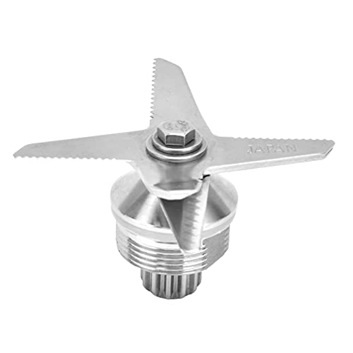 Alomejor Conjunto de Cuchillas de 6 Hojas de Acero Inoxidable, Reemplazo Eficiente de Cuchillas de Exprimidor para Licuadora, para, Material de Calidad Alimentaria