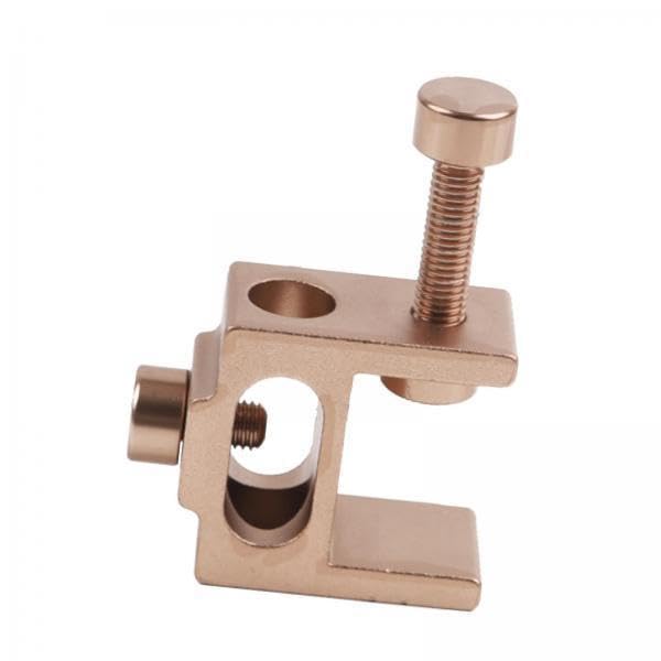 2xDeck Clamp Backyard for Railings Posts Bannister Adjustable Porch Rails Clamp Pink