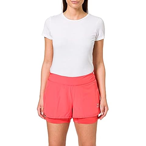 Erima Damen Masters 2 in 1 Short-Koralle Cover