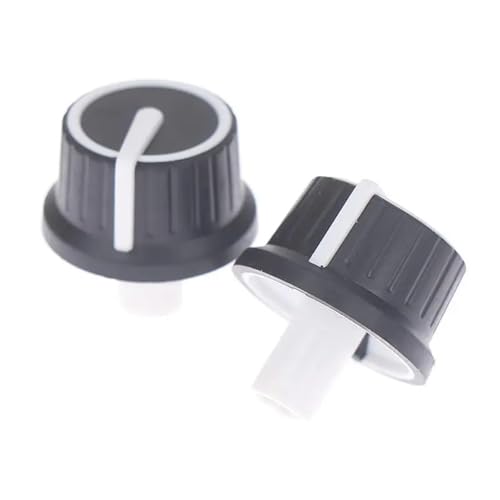 Potenciómetro de goma premium de 25 mm con codificador rotatorio e interruptor para audio estable