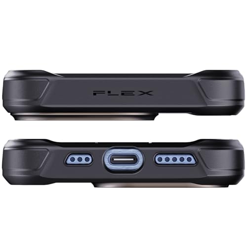 REBEL Case for iPhone 15 Pro [Flex Series] Exposed Sides Comfort, Aramid Fiber, Strong MagSafe Compatible, Shockproof Corners, Metal Lens, Protective Frameless Design, 6.1 Inch Phone 2023 (Flex) by REBEL - Image 7