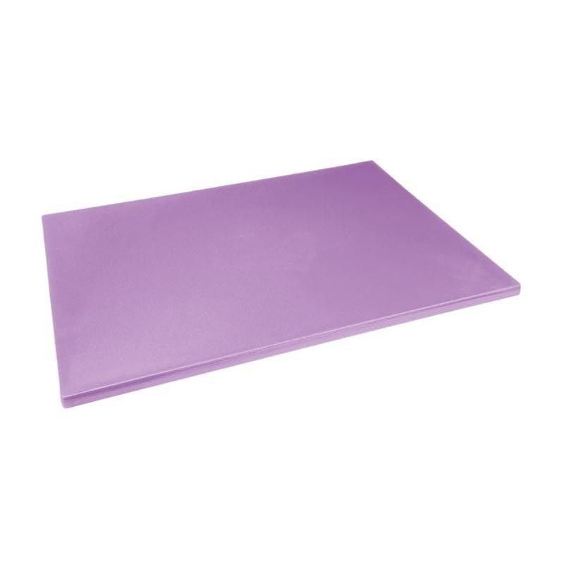 Planche à découper violette 300x450 polyéthylène basse densité cuisine