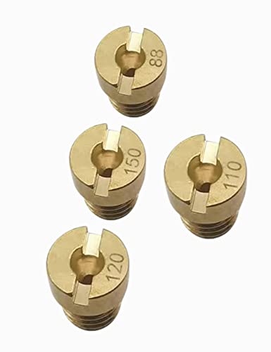 16Pcs Carburetor Jet Kit Main Jets For Mikuni Vm22 Vm24 Vm26 125Cc 150Cc 200Cc 250Cc For Mini Bike Dirt Bike Pit Bike Atv 88 90 95 98 100 105 110 115 120 125 130 135 140 145 150 155 #TOP6